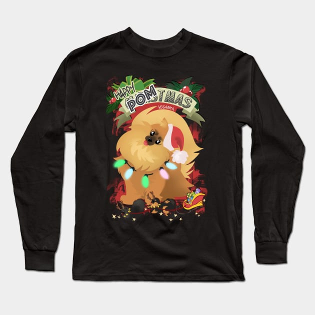 PomTmas Long Sleeve T-Shirt by VegaNya